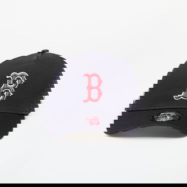 Шапка с козирка New Era Red Sox Aframe Patch Baseball Cap Черно | 60580705, 0