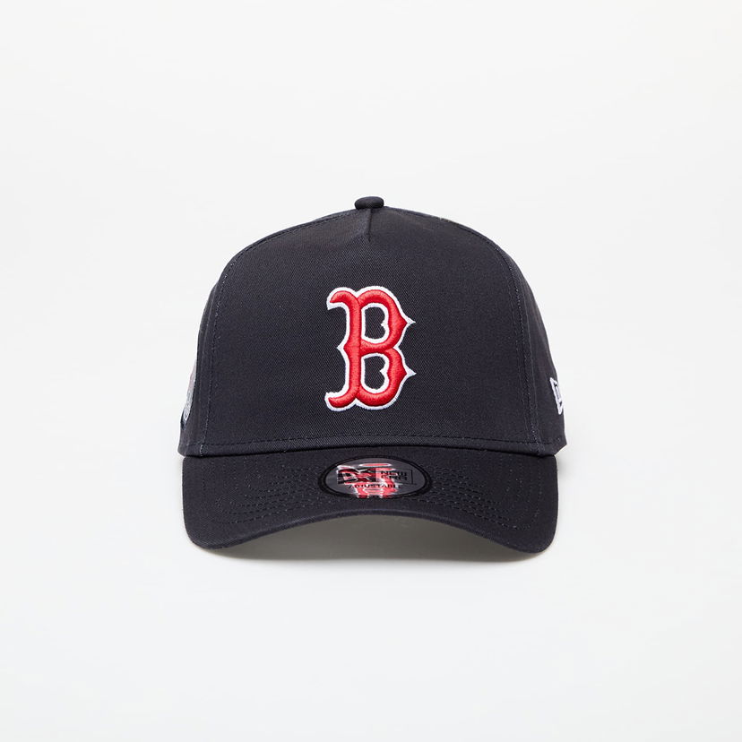 Шапка с козирка New Era Red Sox Aframe Patch Baseball Cap Черно | 60580705