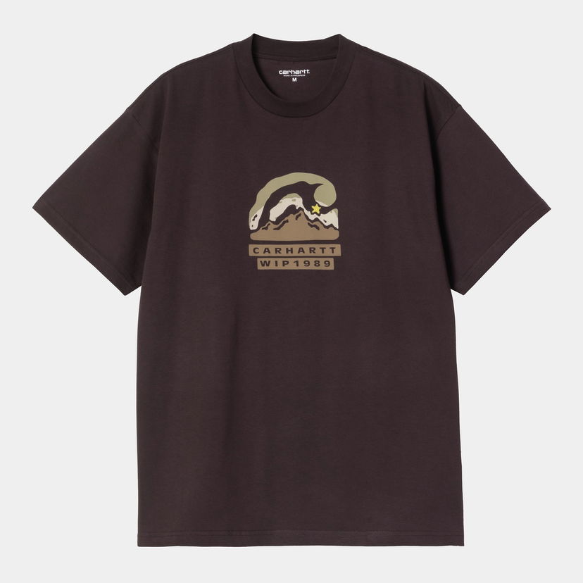 Тениска Carhartt WIP Carhartt WIP Rising Helix Graphic T-Shirt Кафяво | I035488_9