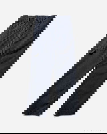 Панталони Dries Van Noten Overdyed Carpenter Pants Тъмно синьо | 252-020986-2101 509, 1