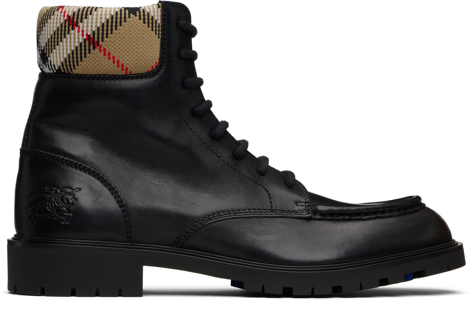 Кецове и обувки Burberry Rogue Combat Boots Черно | 8115599, 0