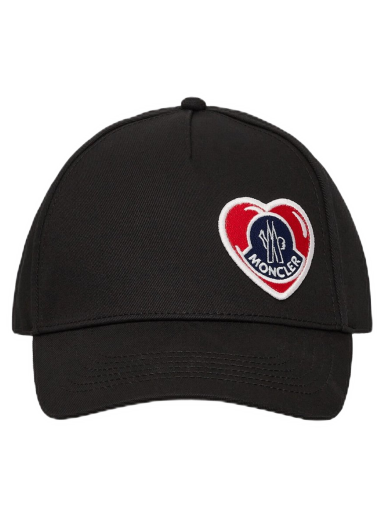 Шапка с козирка Moncler Logo Baseball Cap Черно | 3B000230U162 999