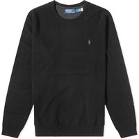 Суитчър Polo by Ralph Lauren Polo Ralph Lauren Lambswool Crew Knit Polo Черно | 710876714003, 1