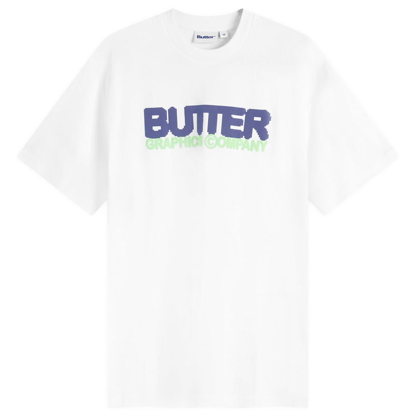 Тениска Butter Goods Program White T-Shirt Бяло | BGQ4240264-WHT