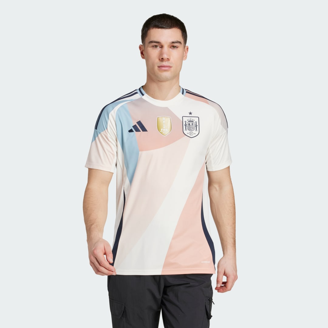 Фланелка adidas Performance Spain Women's Team Away Jersey Бежово | JF2648, 0