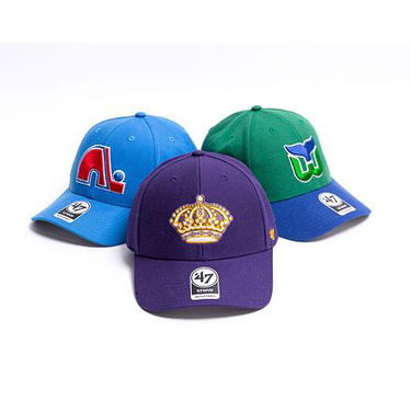 Шапка с козирка '47 Brand Los Angeles Kings ’47 MVP Purple Лилаво | HVIN-MVP08WBV-PP67, 2