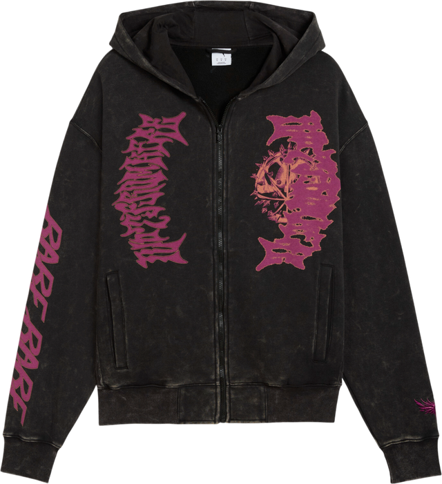 Lamelo Supernova Washed Graphic Full-Zip Hooded Jacket