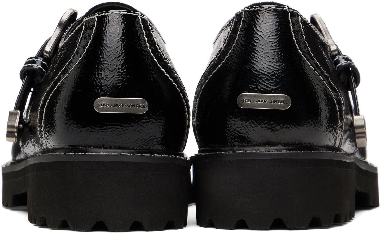 Облекло Andersson Bell Andersson Bell Western Brogue Loafers Черно | aaa463m, 1