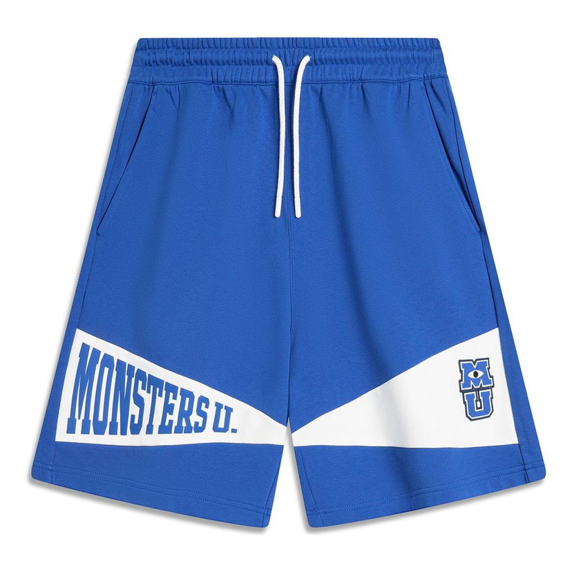 Къси панталони Li-Ning Disney Monsters University Graphic Shorts Синьо | AKSU489-1