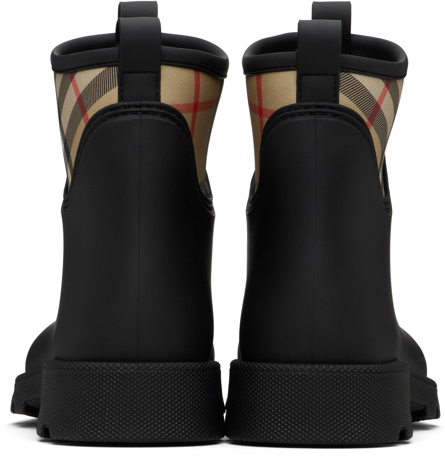 Кецове и обувки Burberry Burberry Marsh Stamp Low Boots Черно | 8111695, 1