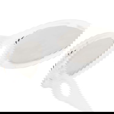 Слънчеви очила Prada Frosted Crystal Sunglasses With Clear Mirrored Lenses Бяло | 0PR-A23S-60-14V60H, 4
