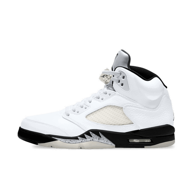 Air Jordan 5 Retro "White & Black"