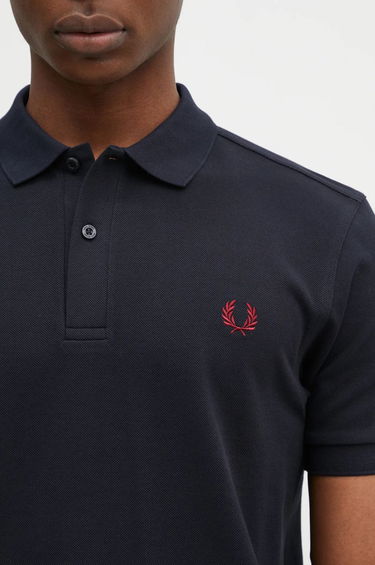 Поло тениска Fred Perry Navy Blue Polo Shirt Тъмно синьо | M6000.V73, 3