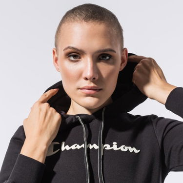 Суитчър Champion Hooded Sweatshirt Черно | 113207KK001, 3