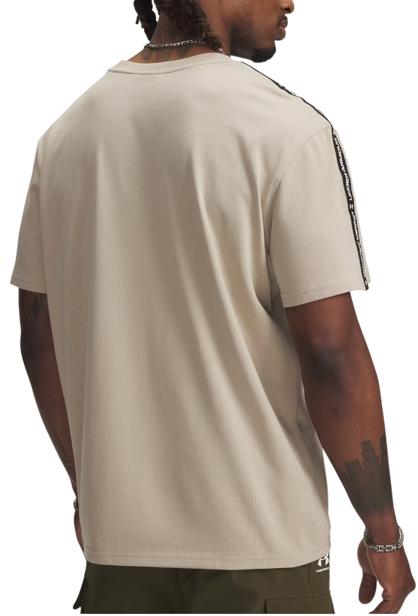 Тениска Under Armour Icon HWT Taping T-Shirt Бежово | 1390300-299, 1