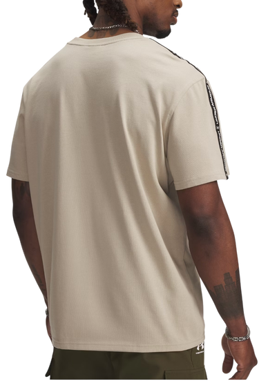 Тениска Under Armour Icon HWT Taping T-Shirt Бежово | 1390300-299, 1