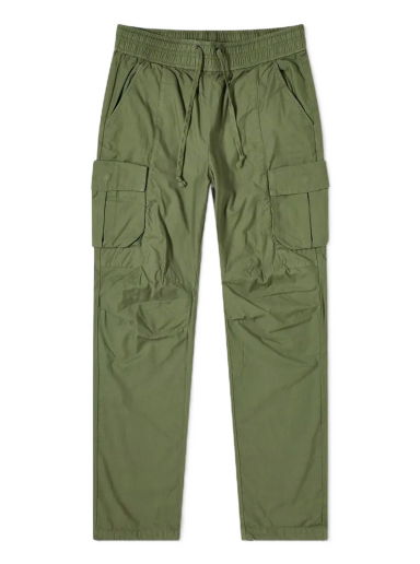 Карго панталони John Elliott Back Sateen Cargo Pant Зелено | F002N0851A