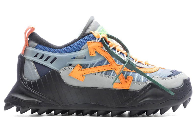 Кецове и обувки Off-White Odsy-1000 Grey Orange Сиво | OMIA139F22FAB0010720, 0