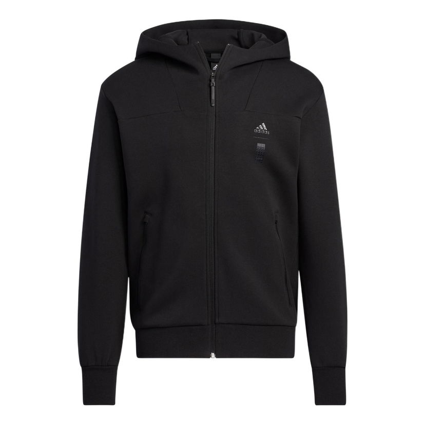 Суитчър adidas Originals Wuji Series Casual Hooded Jacket Черно | HN8978