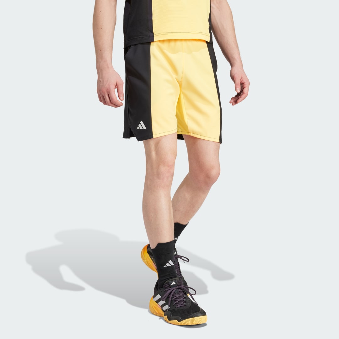 Къси панталони adidas Performance Tennis HEAT.RDY Ergo 7-Inch Жълто | IW4072, 0