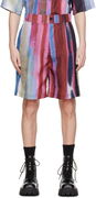 Feng Chen Wang Rainbow Print Shorts