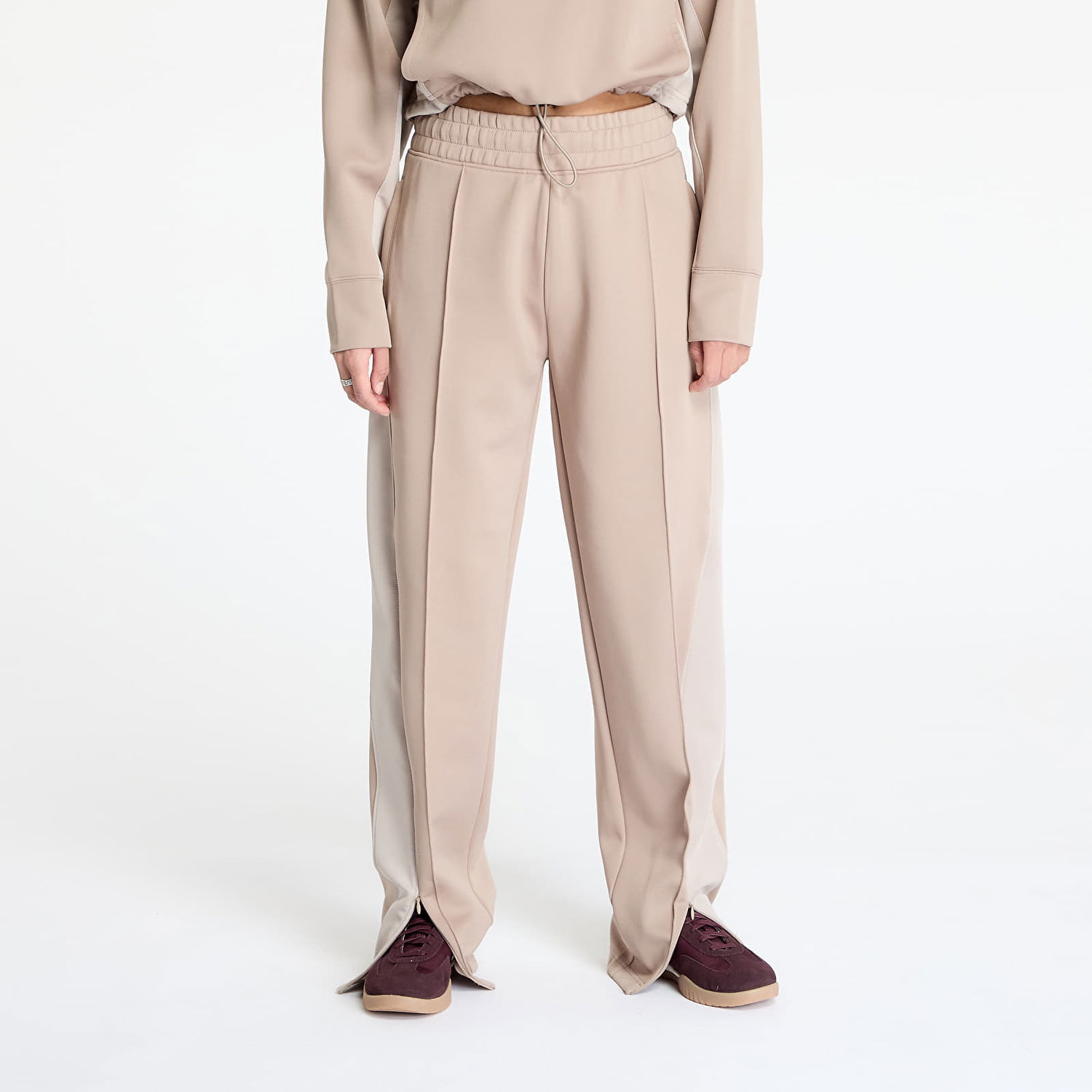 Спортни панталони Converse Converse Flared Track Pants Бежово | 10028021-A01, 0
