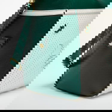 Чанта за пътуване adidas Performance Bowling Perforated Duffel Bag Зелено | JC5689, 3