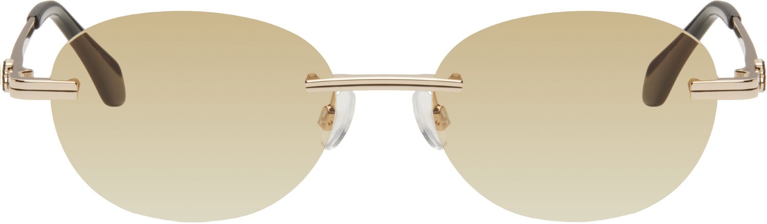 Слънчеви очила Palm Angels Palm Angels Crystal Sunglasses Жълто | PERI10HS25MET0017622, 0