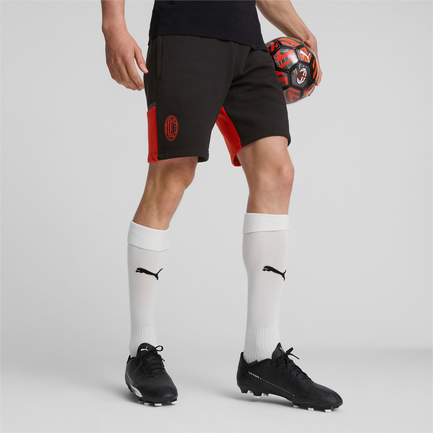 Къси панталони Puma AC Milan Football Casuals Shorts Черно | 772306_04, 1