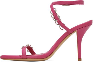 Грижа за обувките Miaou GIABORGHINI Reno Heeled Sandals Розово | RESA-LNAP, 2