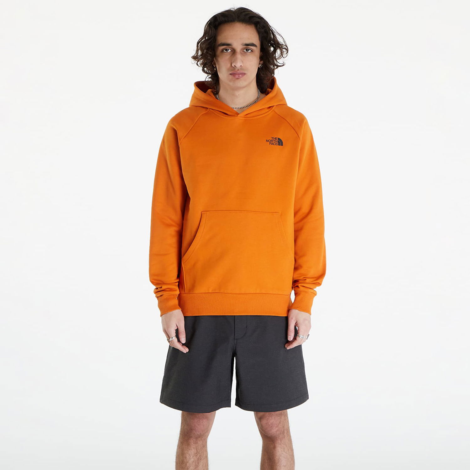 Суитчър The North Face Raglan Red Box Hoodie Desert Rust Оранжево
 | NF0A2ZWUPCO1, 0