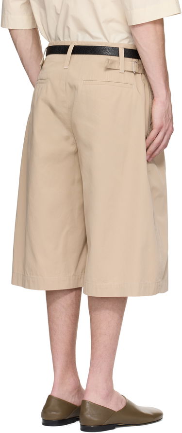 Къси панталони LEMAIRE Lemaire Maxi Pleated Bermuda Shorts Бежово | PA1212 LF1352, 2