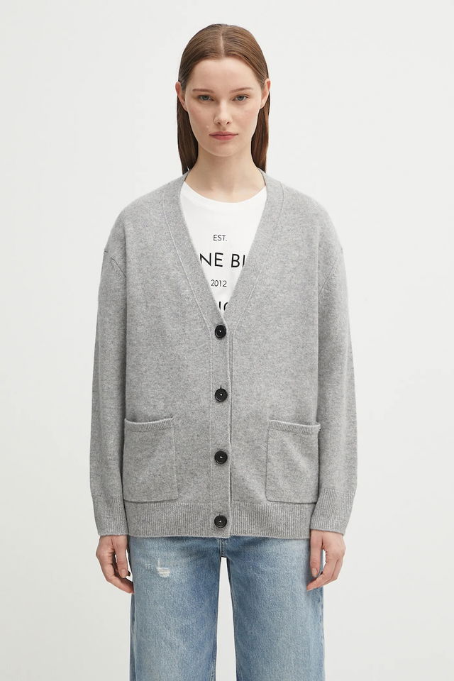 Anine Bing Jackson Cashmere Cardigan