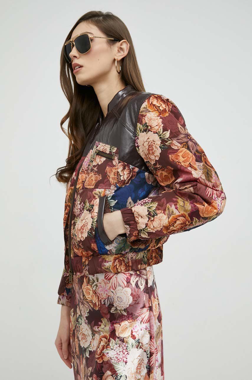 Пухо яке GUESS Winter Jacket Многоцветен | W3RL17.WEL80, 0