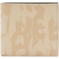 Портфейл Alexander McQueen Graffiti Logo Billfold Wallet Бежово | 6021371AAQ6-9710, 1