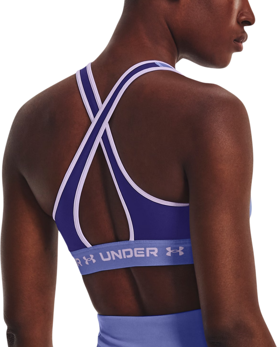 Сутиен Under Armour Under Armour UA Crossback Mid Sports Bra Лилаво | 1361034-468, 1