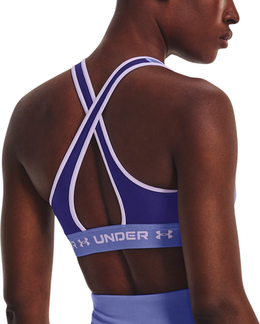 Сутиен Under Armour Under Armour UA Crossback Mid Sports Bra Лилаво | 1361034-468, 1