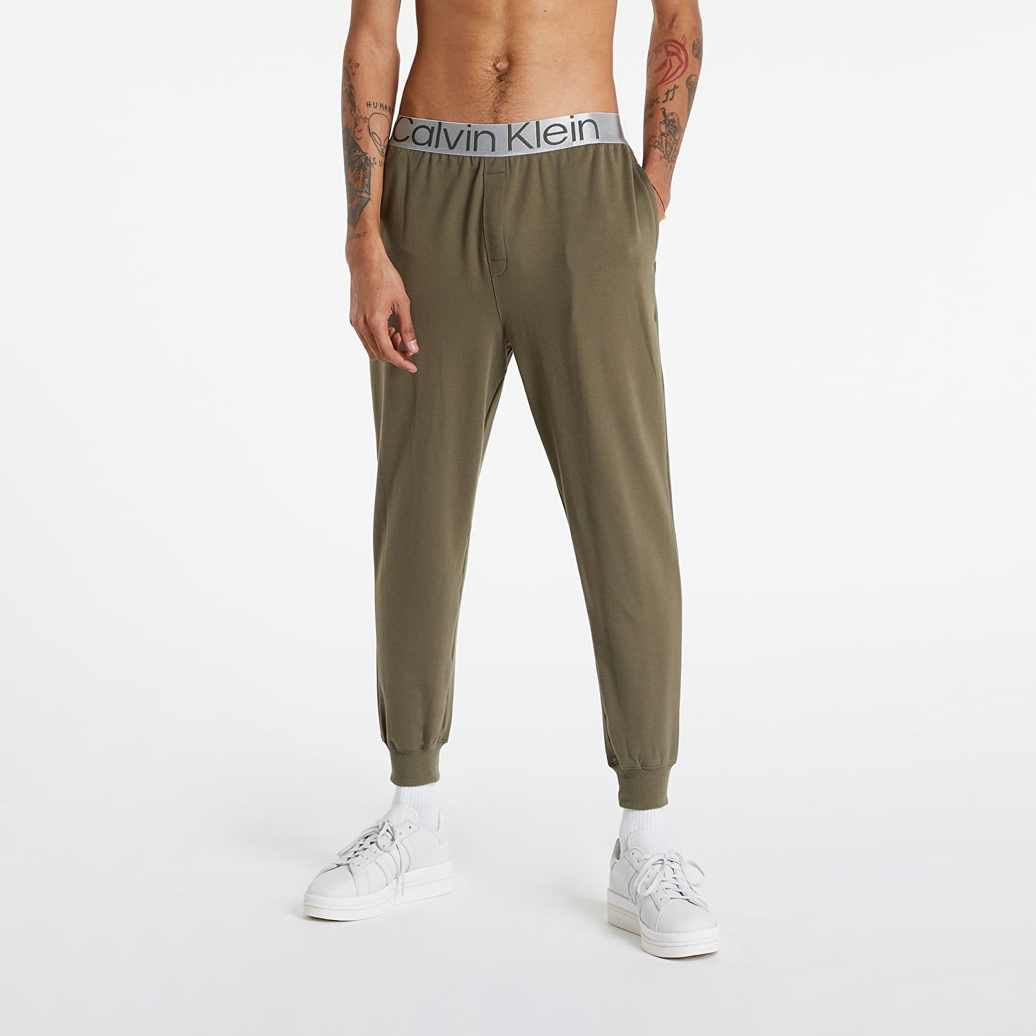 Спортни панталони CALVIN KLEIN Jogger Зелено | NM2266E, 0