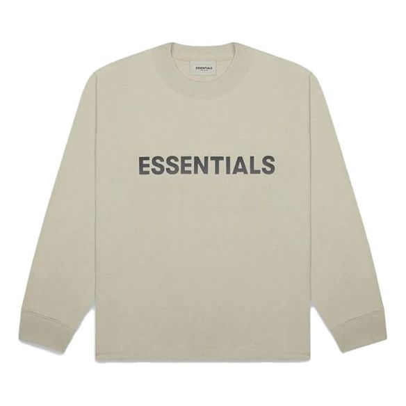 Суитчър Fear of God Essentials Long Sleeve T-Shirt Зелено | FOG-FW20-293