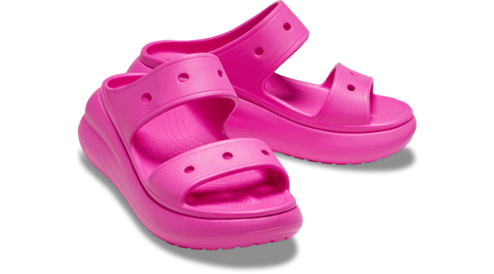 Кецове и обувки Crocs Crush Sandals Juice 36 Розово | 207670-6UB, 1