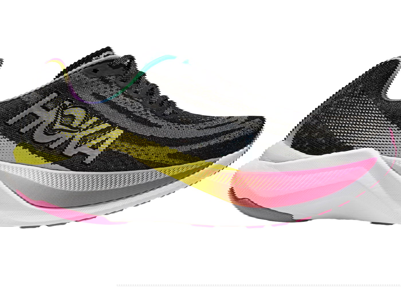 Кецове и обувки Hoka One One Mach X Black Silver Multi-Color Черно | 1141450-BKSV, 0