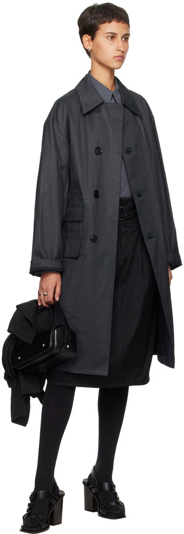 Палта LEMAIRE Lemaire Car Coat Черно | CO1017 LF1133, 3