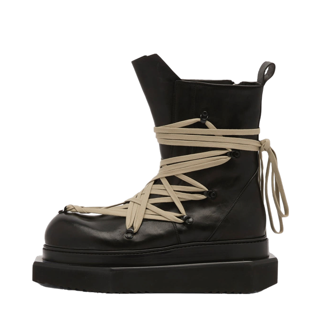 Rick Owens Megalace Turbo Cyclops Boots Size EU 40