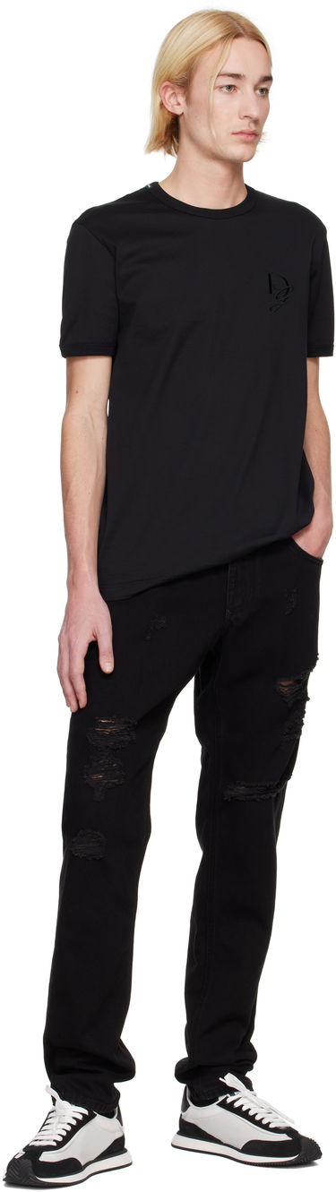 Дънки Dolce & Gabbana Regular Fit Jeans Черно | GYJCCDG8LL3, 3