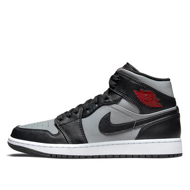 Кецове и обувки Jordan Air Jordan 1 Mid "Shadow Red" Черно | 554724-096, 3