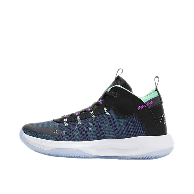 Кецове и обувки Jordan Air Jordan Jumpman 2020 Black Green Glow Blue Void Черно | BQ3449-005/BQ3448-005