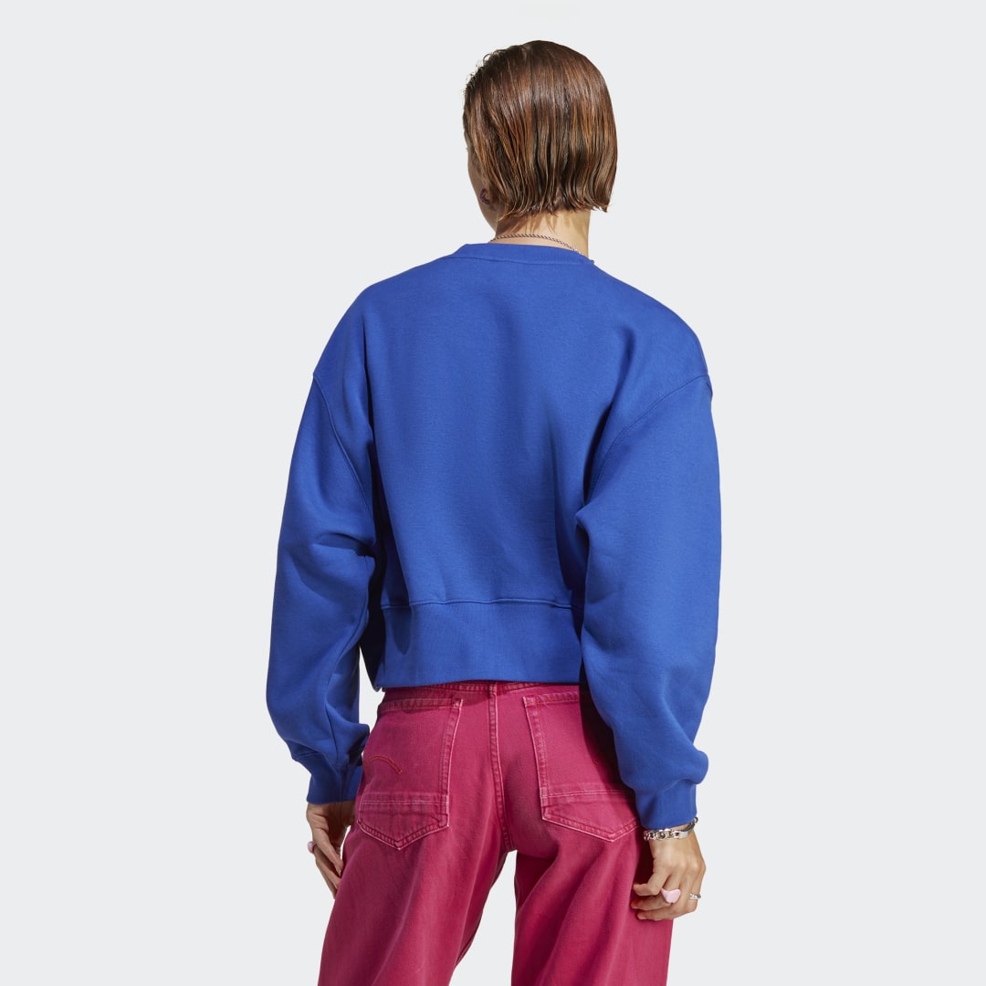 Суитчър adidas Originals Adicolor Essentials Crew Тъмно синьо | IA6501, 1