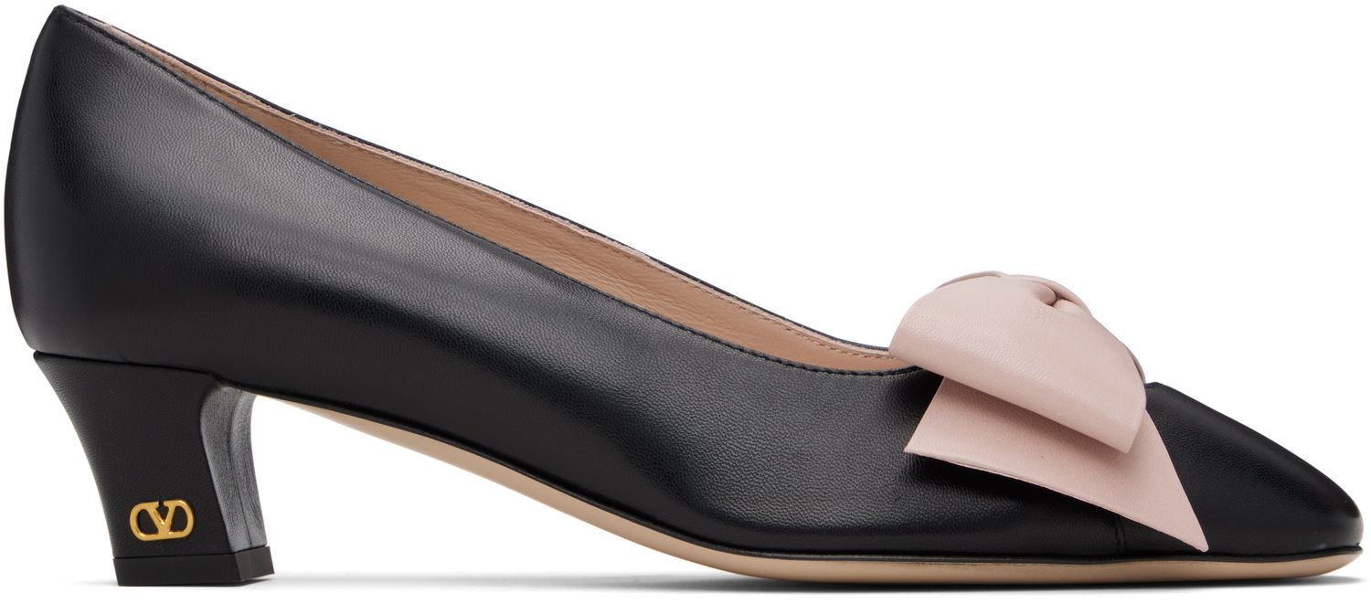 Бижута Valentino Valentino Garavani Bow Leather Heels Черно | 7W2S0LB5DDT, 0