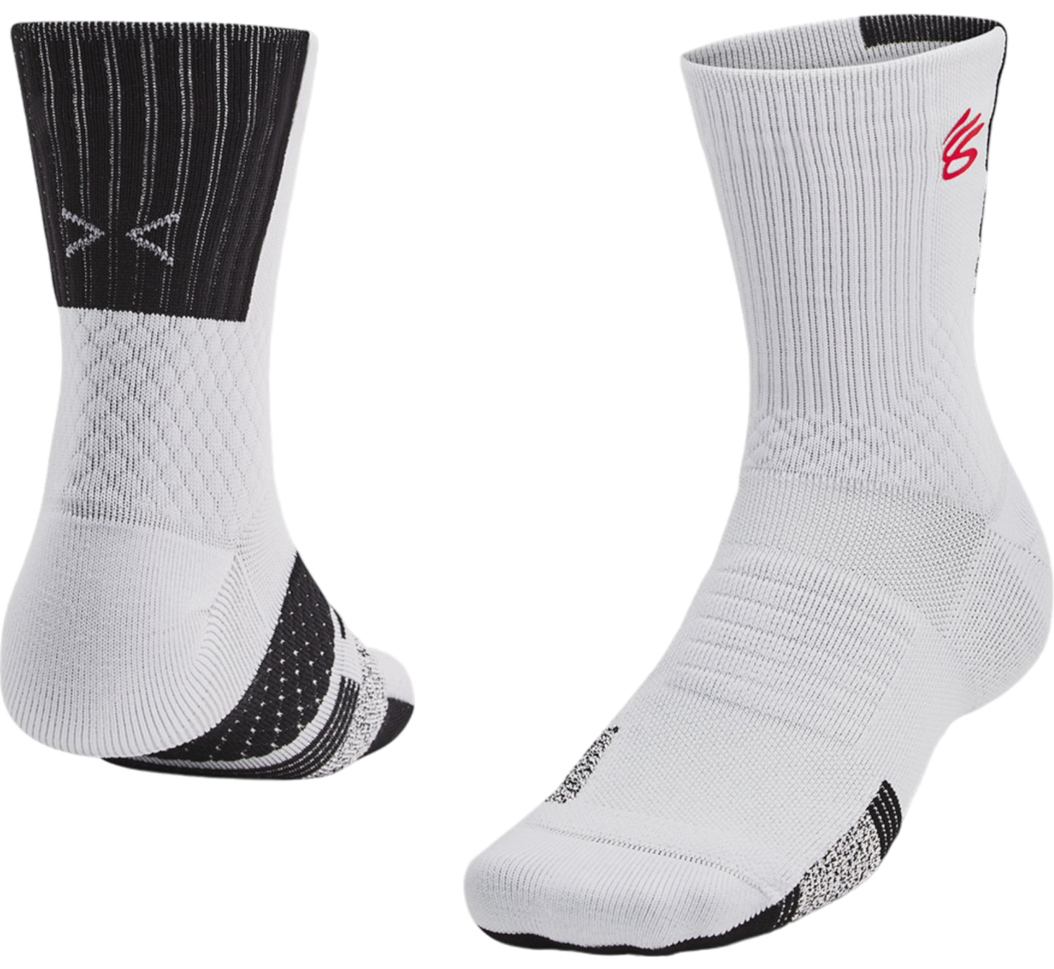 Чорапи Under Armour ArmourDry Playmaker Mid-Crew Socks Бяло | 1376231-015, 0