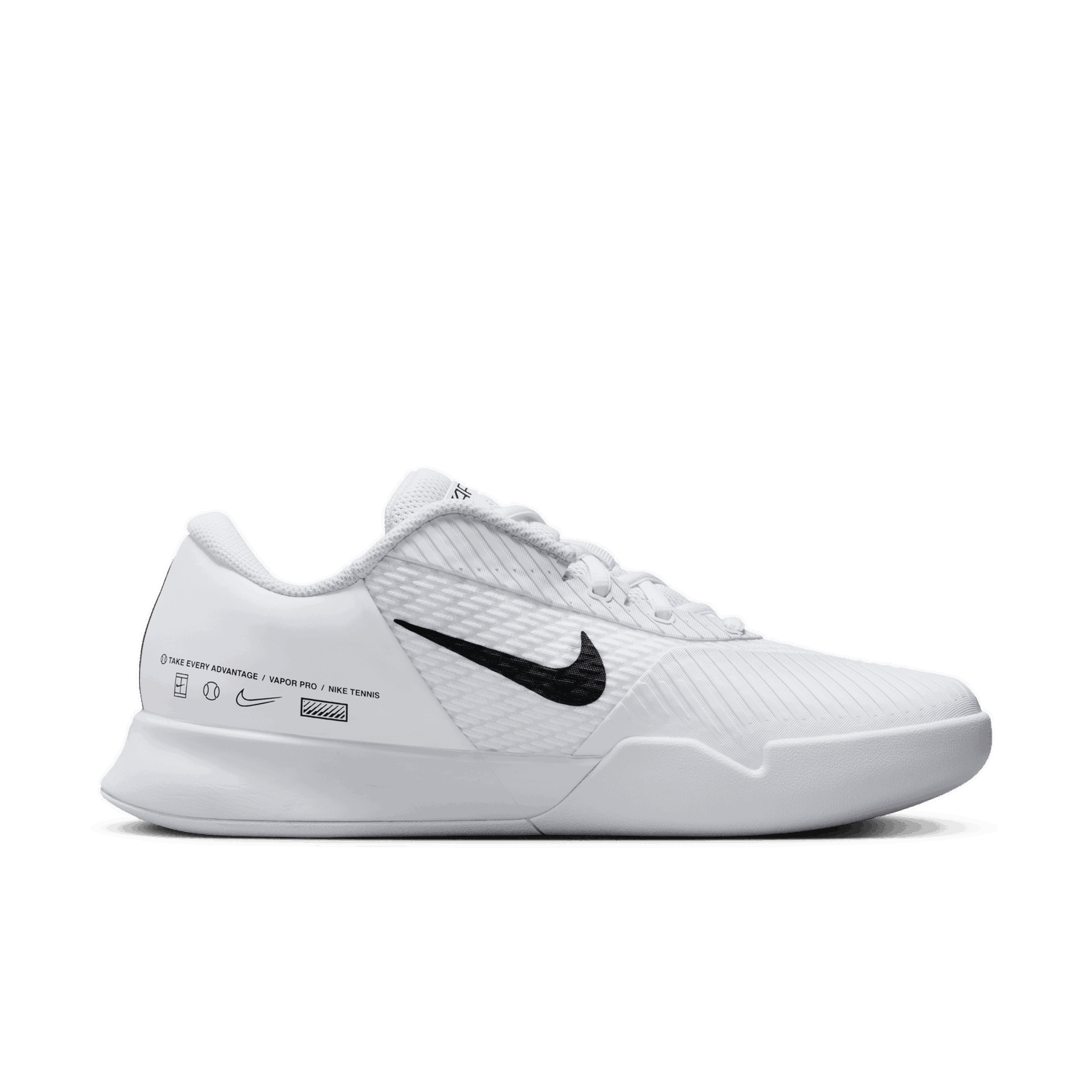 Кецове и обувки Nike Court Air Zoom Vapor Pro 2 Бяло | FB7092-100, 1